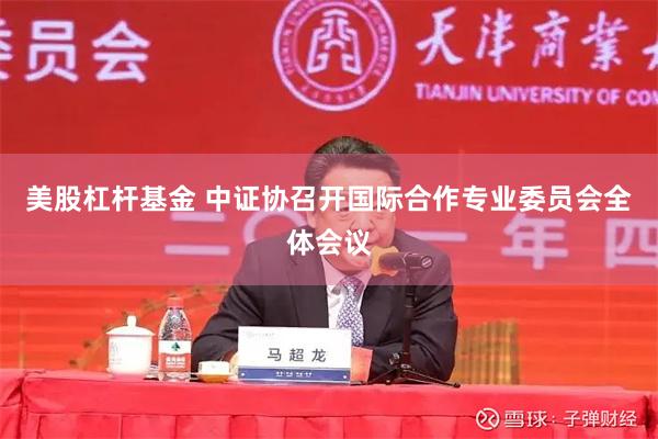 美股杠杆基金 中证协召开国际合作专业委员会全体会议